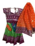 Kids Navratri Dress, Cotton Chaniya Choli for Garba