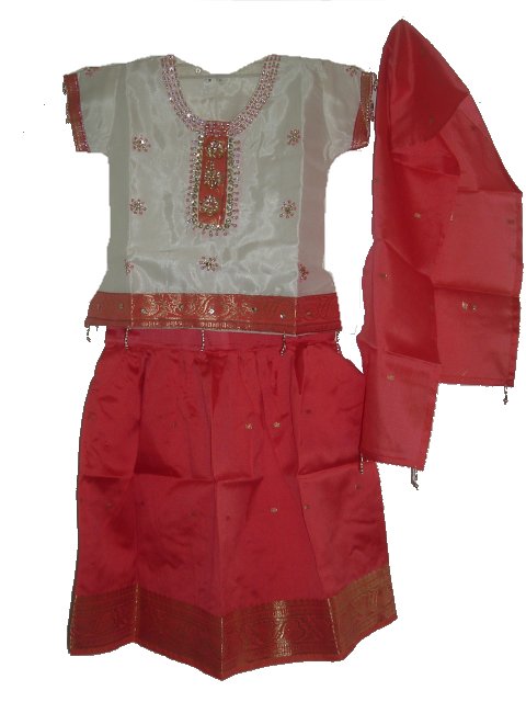 pattu pavada and blouse